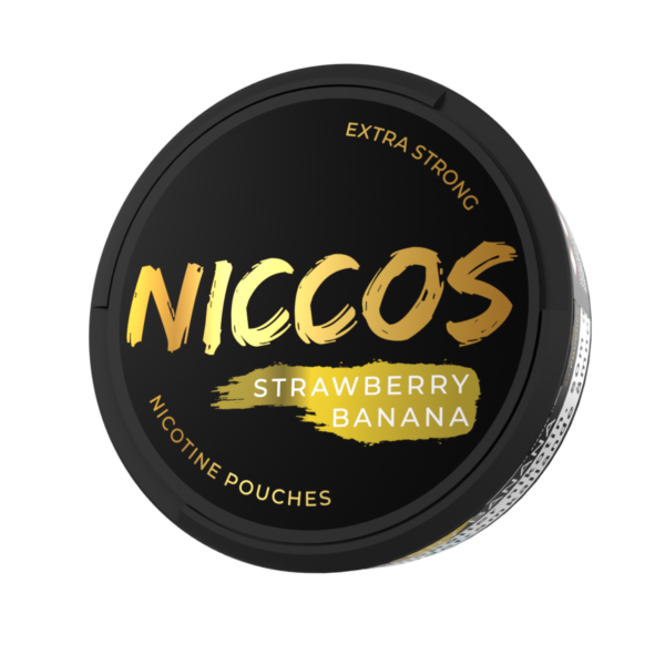 NICCOS Strawberry Banana Nicotine Pouches