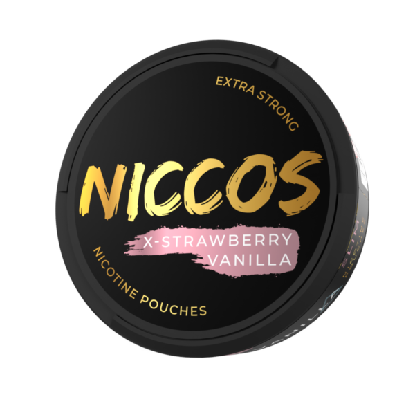 NICCOS X-Strawberry Vanilla Nicotine Pouches